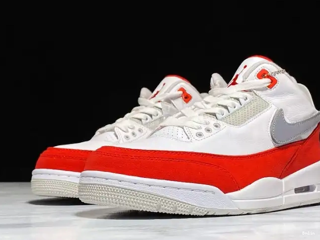Bmlin Shoes White Air University Jordan 3 Retro Tinker CJ0939-100 Red 0614